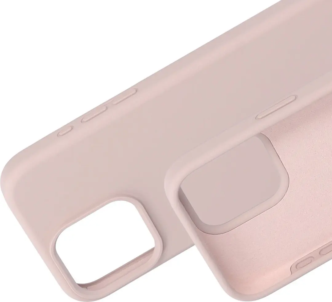 Mobiparts Hoesje iPhone 16 Pro Max MP-127670 - Beige Roze