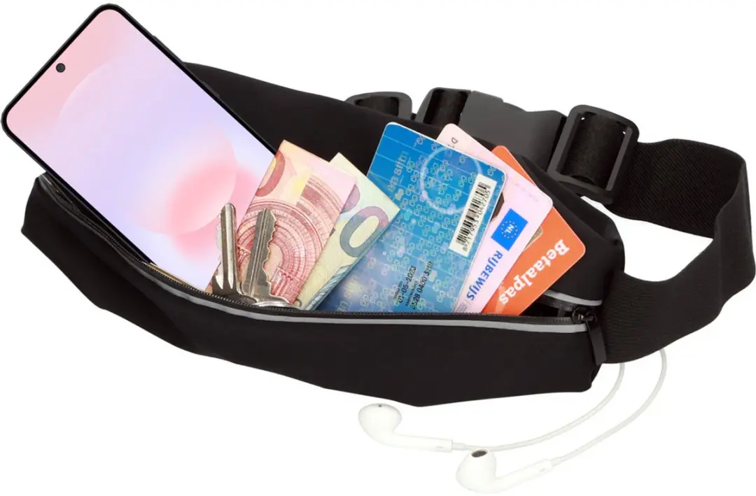 Mobiparts Comfort Fit Sport Belt MP-100099 - Samsung Galaxy A37 - Zwart