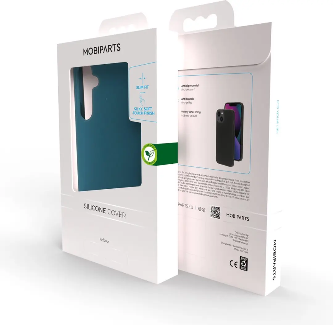 Mobiparts MP-5001410 Silicone Hoesje - Samsung Galaxy A34 5G - Blauw