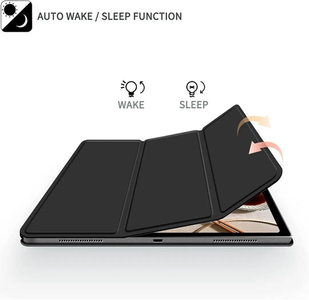 MobiQ Magnetische Folio Case 46-01765 - iPad Air 11 (2026) - Zwart