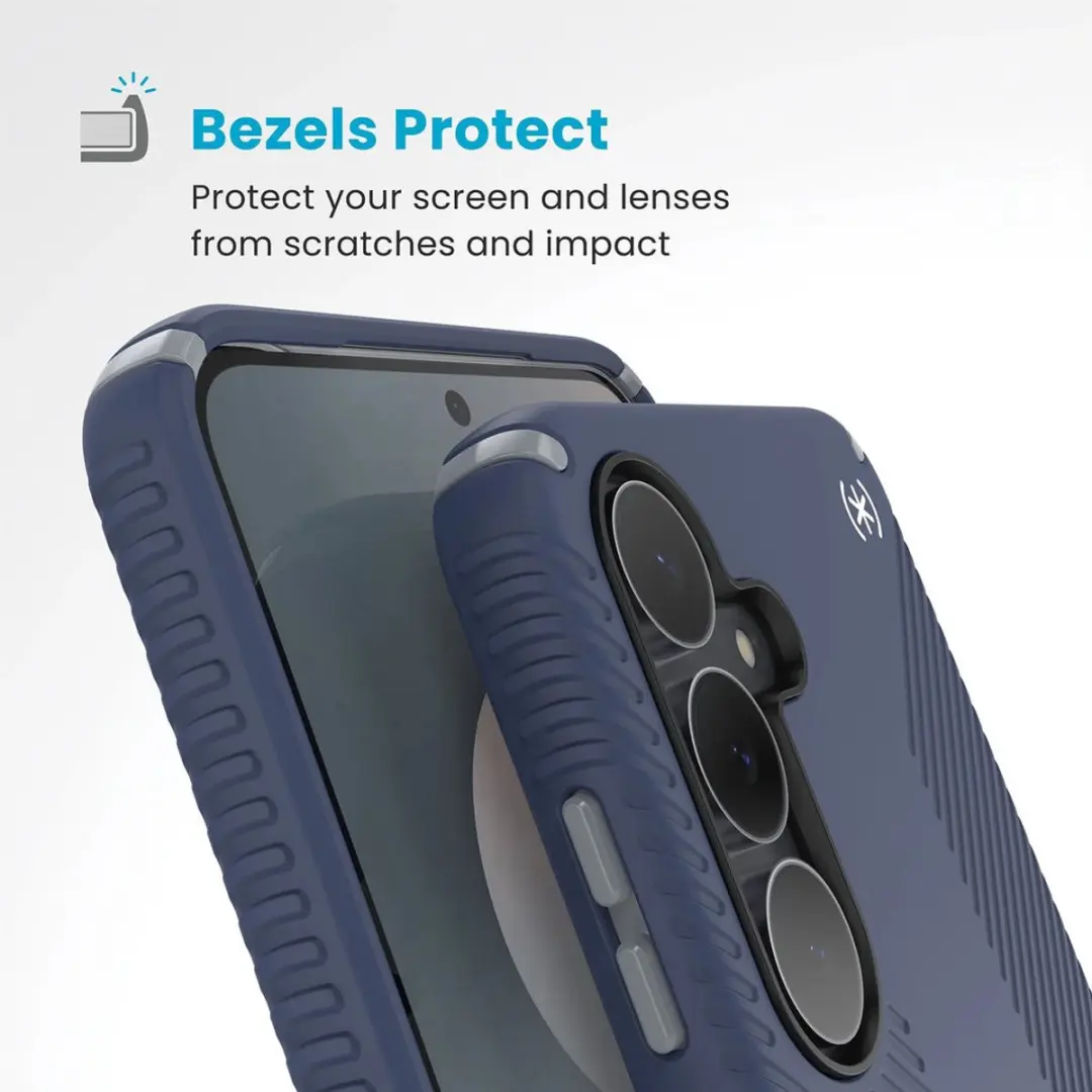 Speck Presidio2 Grip 151006-3206 Hoesje - Samsung Galaxy S25 FE - Blauw - afbeelding 6 van 6