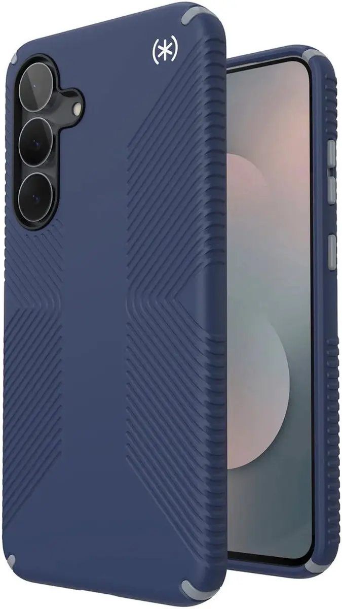 Speck Presidio2 Grip 151006-3206 Hoesje - Samsung Galaxy S25 FE - Blauw