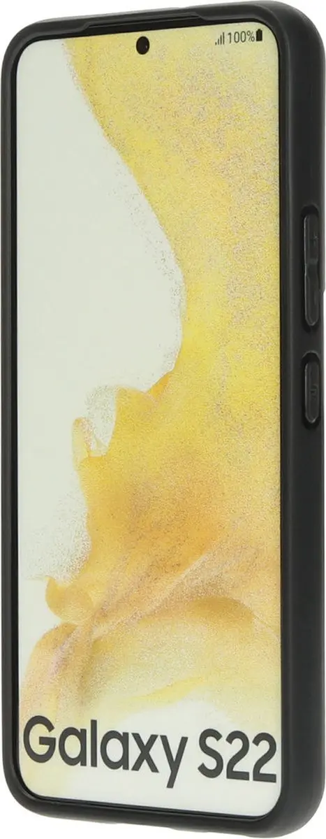 Mobiparts MP-122424 Hoesje Samsung Galaxy S22 - Zacht TPU - Zwart