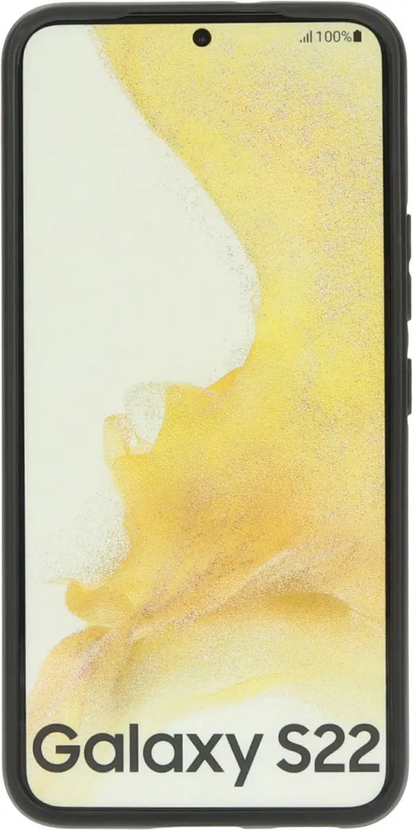 Mobiparts MP-122424 Hoesje Samsung Galaxy S22 - Zacht TPU - Zwart