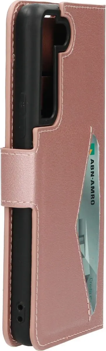 Mobiparts MP-121799 Hoesje Samsung Galaxy S22 - Wallet Roze