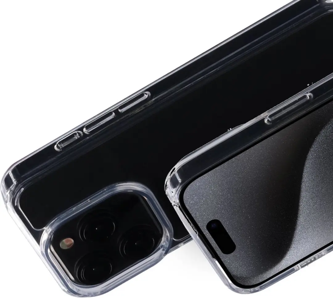 Mobiparts Hoesje iPhone 15 Pro MP-126138 - Transparant