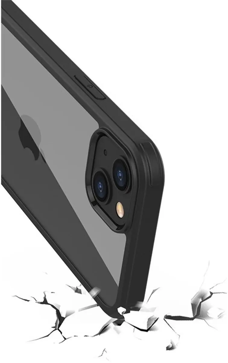 MobiQ Rugged 360 iPhone 15 Pro Max Hoesje - Blauw