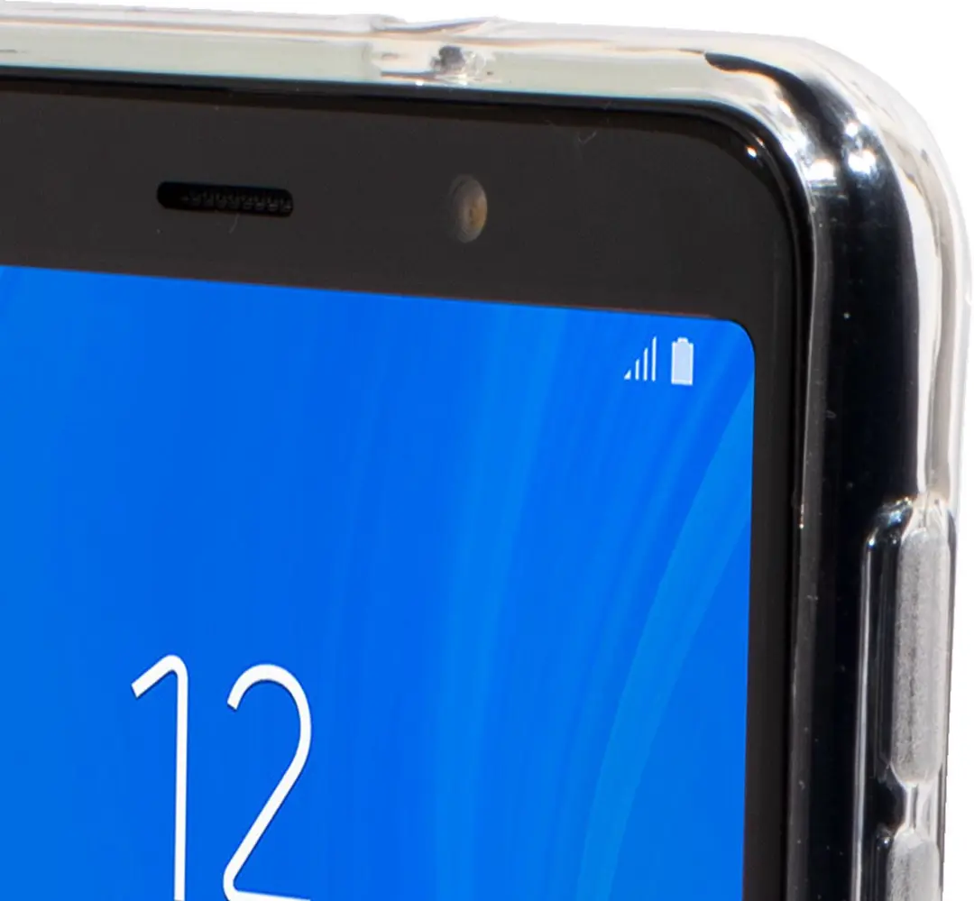 Mobiparts MP-84119 Hoesje Samsung Galaxy A7 (2018) - 3 Pasjes - Transparant