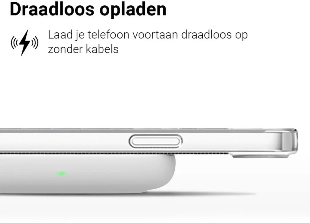 MobiQ Hoesje iPhone 16e 46-00817 - Transparant