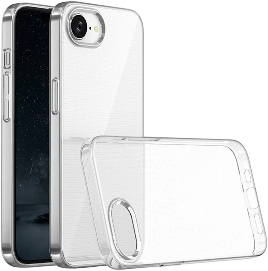 MobiQ Hoesje iPhone 16e 46-00817 - Transparant