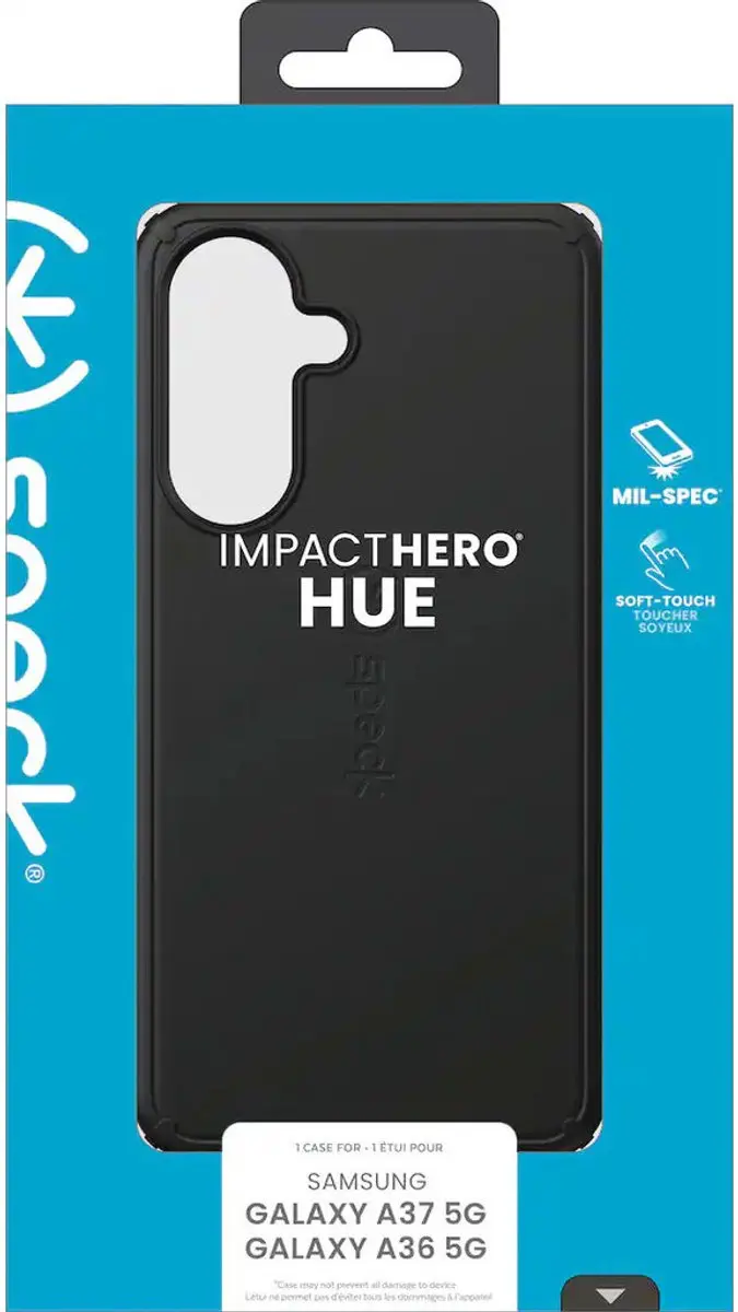 Speck Impact Hero 151070-1041 Hoesje - Samsung Galaxy A36/A37/A57 Zwart