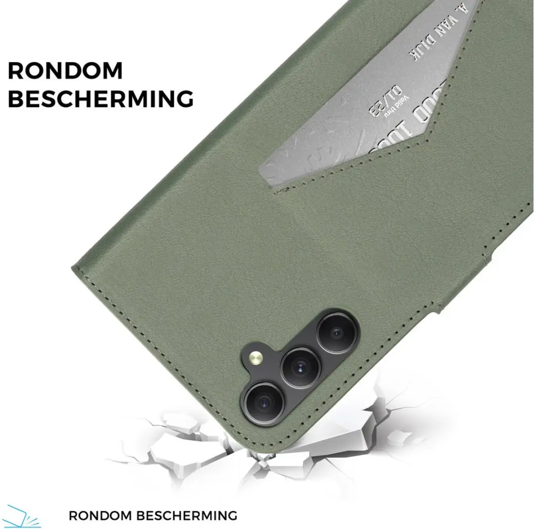 Mobiparts Classic Wallet Hoesje MP-5001397 - Groen