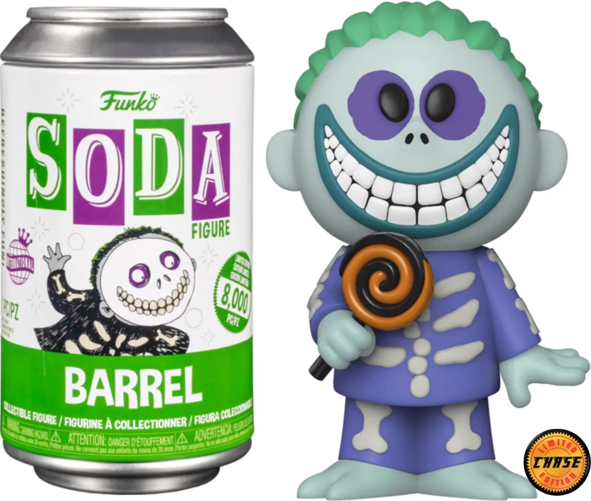 Funko Vinyl Soda Figure Barrel LE - 8000 Stuks - Multicolor