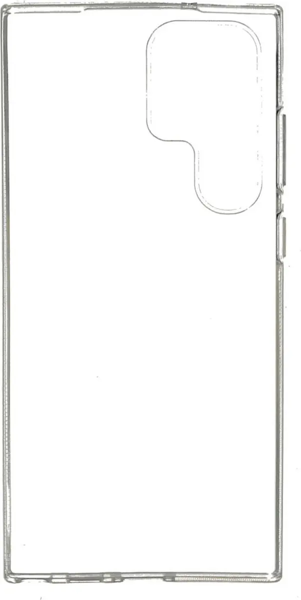 Mobiparts MP-123659 Hoesje Samsung Galaxy S23 Ultra - Transparant