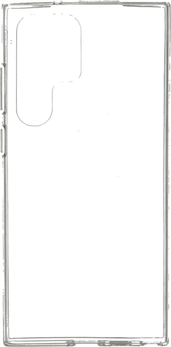 Mobiparts MP-123659 Hoesje Samsung Galaxy S23 Ultra - Transparant
