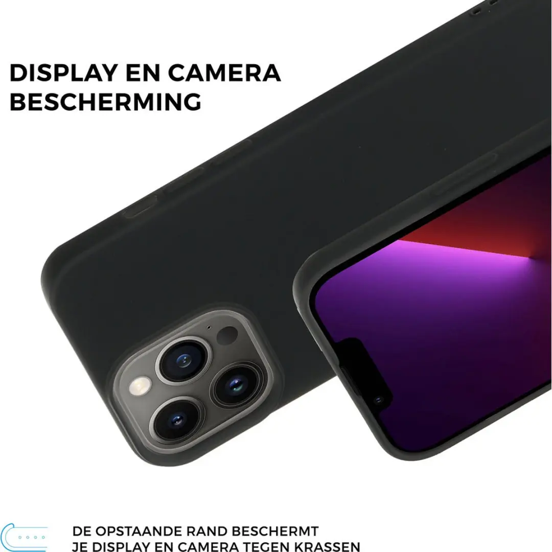 Mobiparts MP-5000463 Hoesje iPhone 14 Plus - Zwart