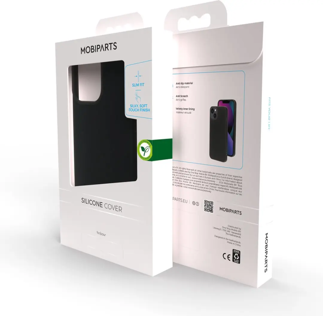 Mobiparts MP-5000463 Hoesje iPhone 14 Plus - Zwart
