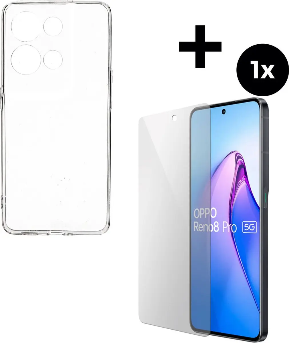 Mobiparts Classic TPU Hoesje MP-5001241 - Oppo Reno8 Pro - Transparant