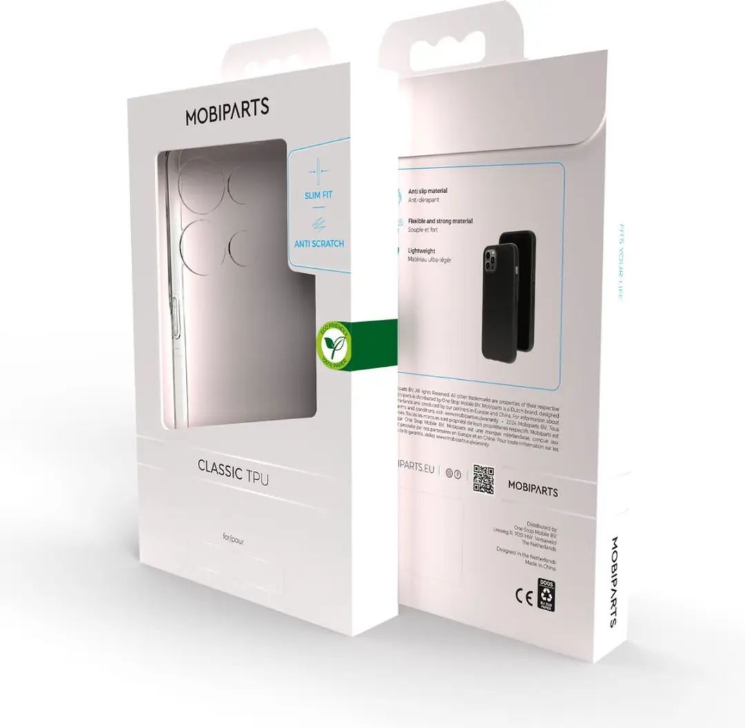 Mobiparts Classic TPU Hoesje MP-5001241 - Oppo Reno8 Pro - Transparant