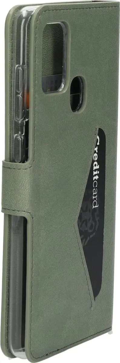 Mobiparts MP-108017 Hoesje Samsung Galaxy A21s - Wallet - Groen - afbeelding 6 van 6