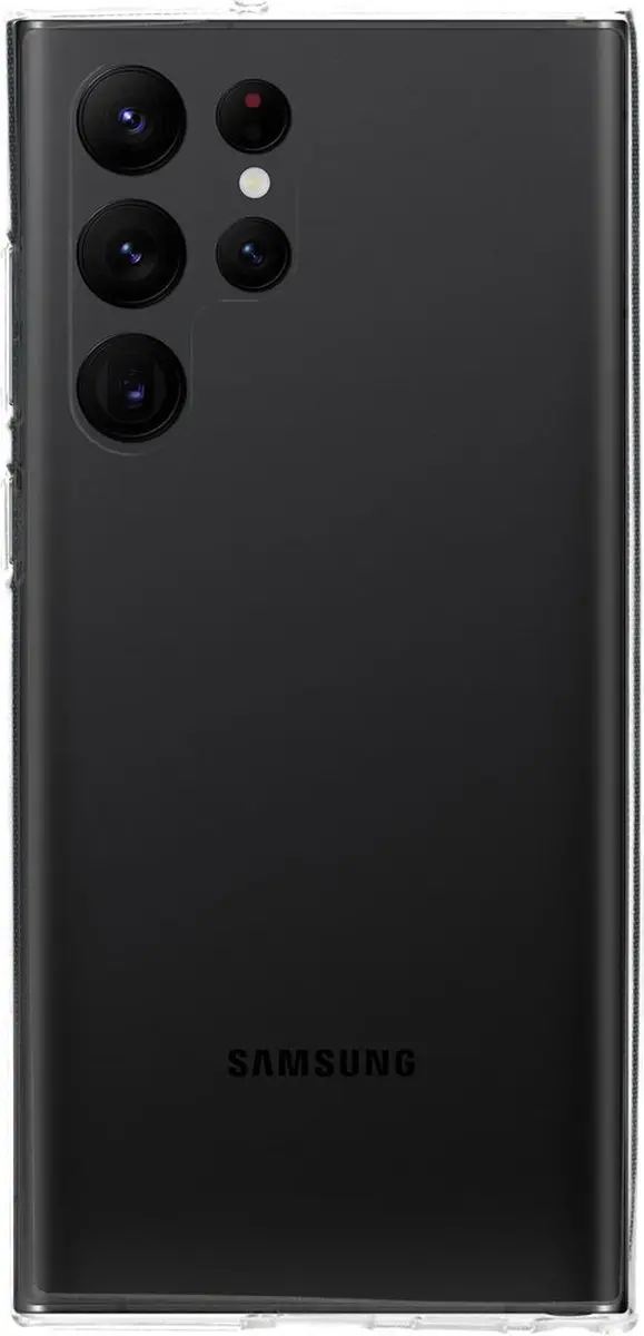 Mobiparts MP-121790 Hoesje Samsung Galaxy S22 Ultra - Transparant