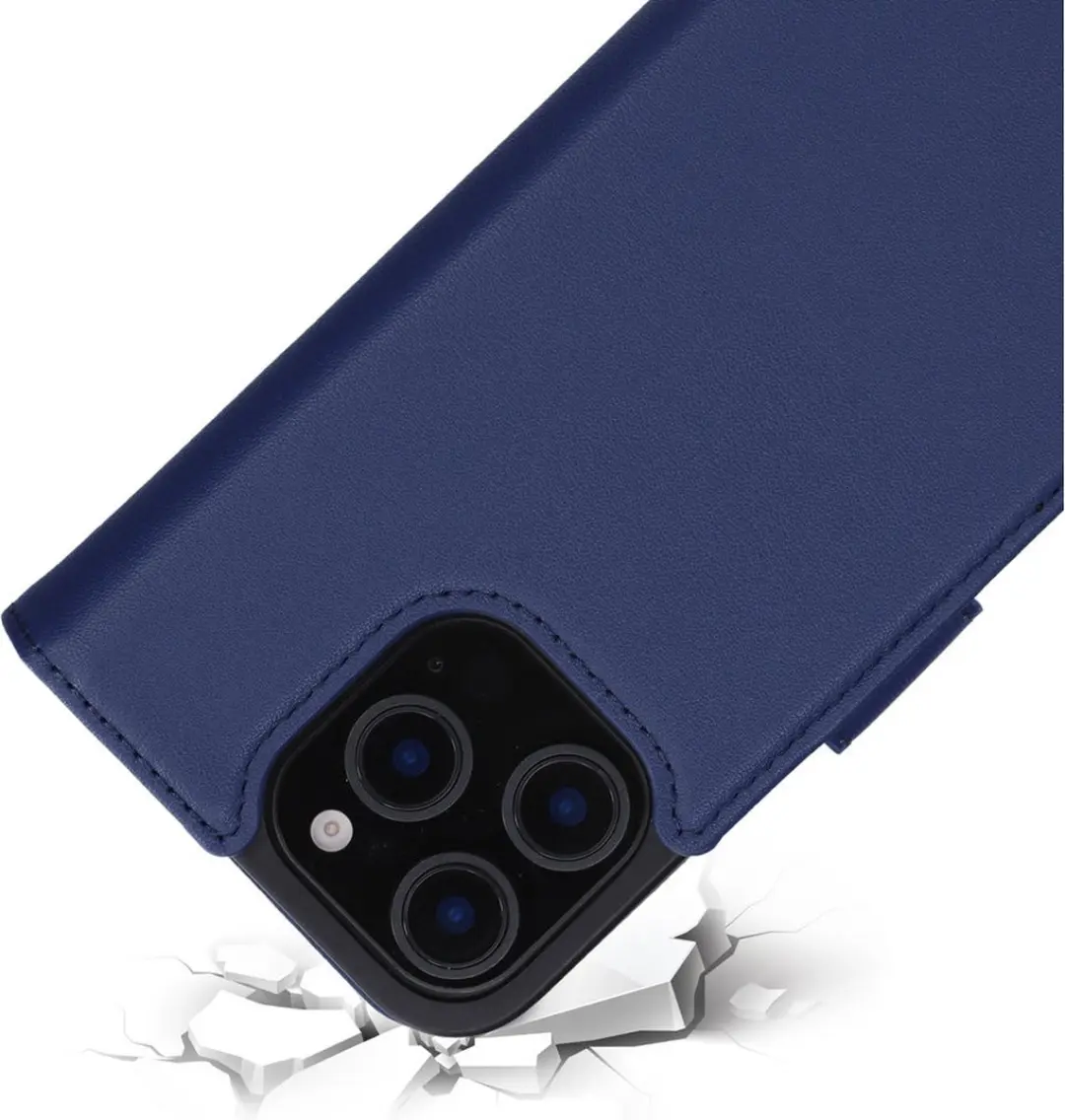 Mobiparts MP-128820 MagSafe Portemonnee - iPhone 16 Pro - Blauw