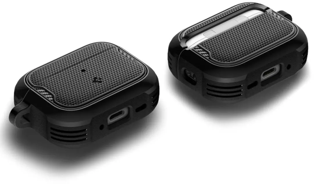 Spigen Core Armor Serie Hoes AirPods Pro 3 - Zwart - 8800283309713 - afbeelding 6 van 6