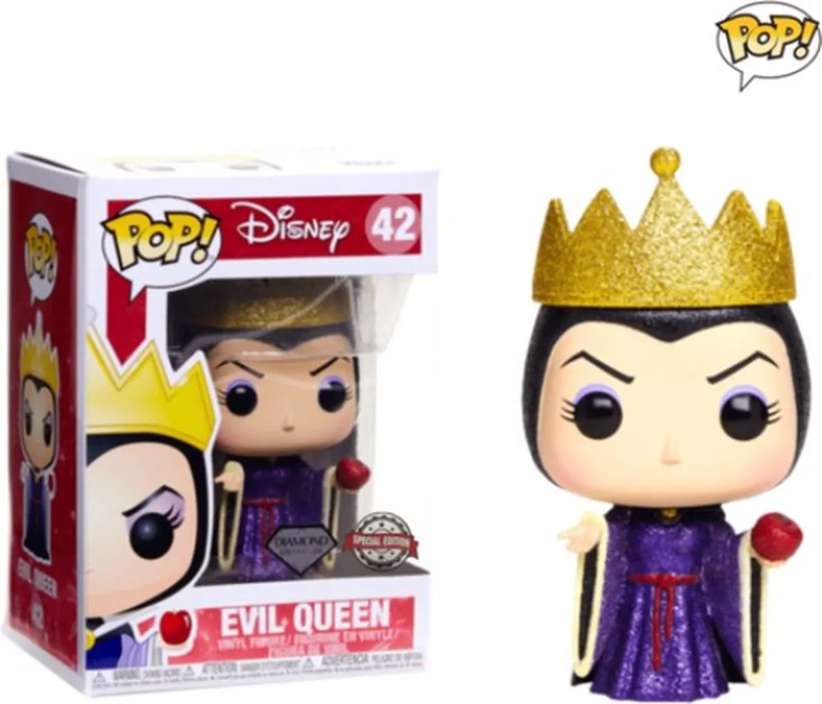 Funko Disney POP! Evil Queen Diamond Glitter FUN29126 - 9cm - Multicolor