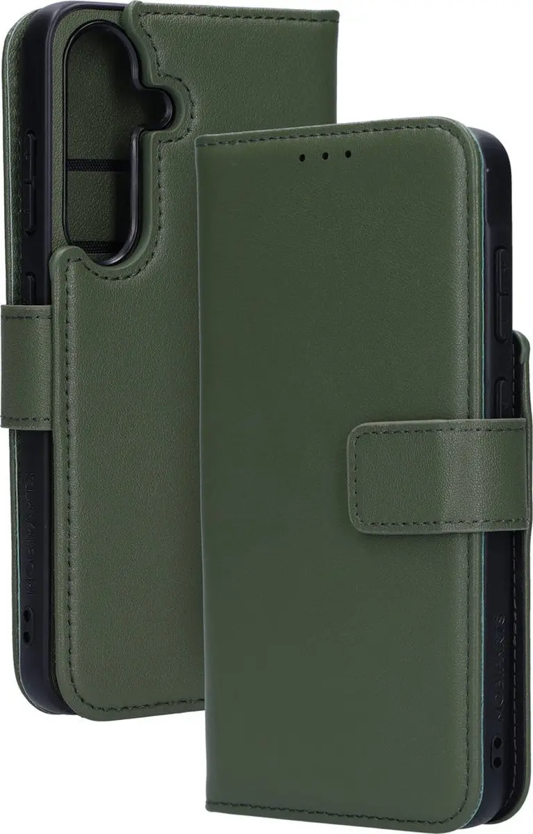 Mobiparts MP-128588 Hoesje Samsung Galaxy S25 - Wallet 2-in-1 Groen