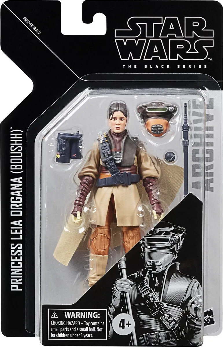 Star Wars The Black Series F4367 Speelfiguur - Princesse Leia (Boushh) Multikleur - afbeelding 6 van 6