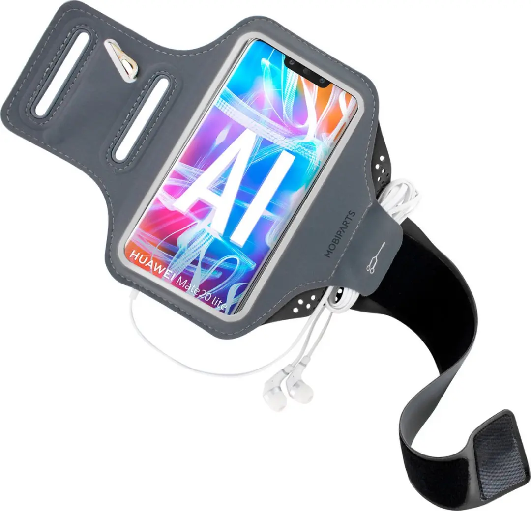 Mobiparts Hardloop Sportarmband MP-877800 - Zwart