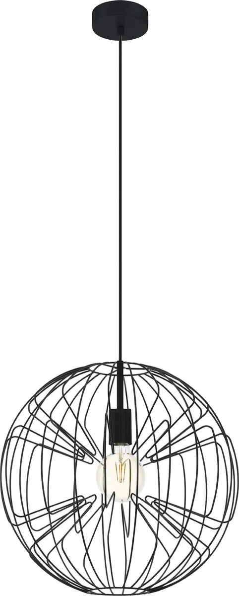Eglo Okinzuri 1 Hanglamp Ø45cm - Zwart