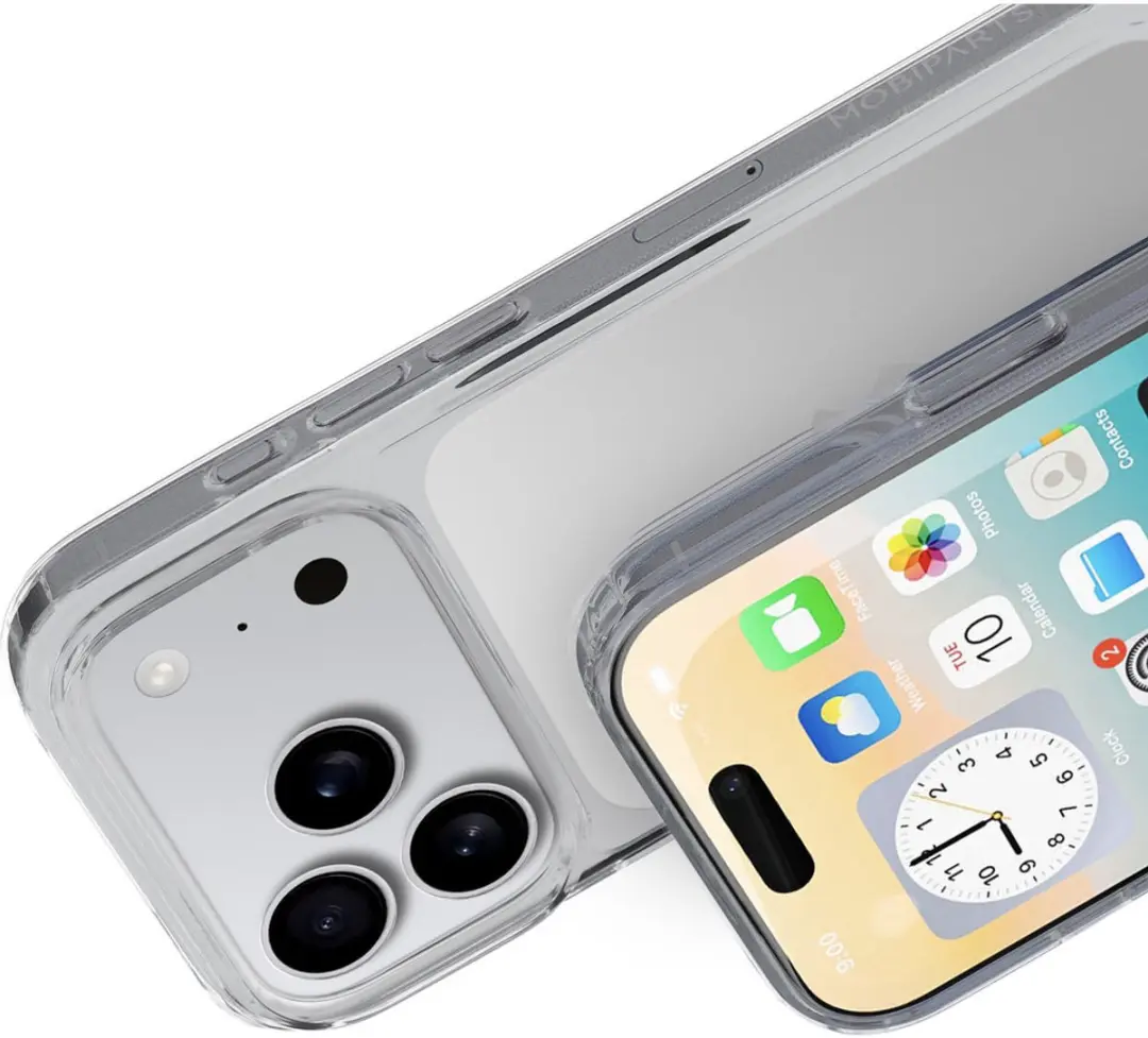 Mobiparts MP-130090 Hoesje iPhone 17 Pro - Transparant