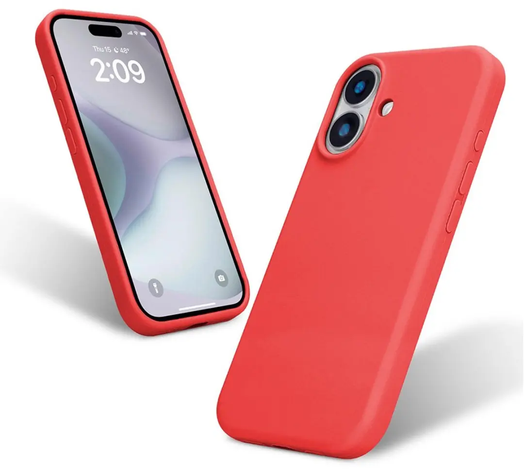 MobiQ Liquid Silicone Hoesje iPhone 16 46-00019