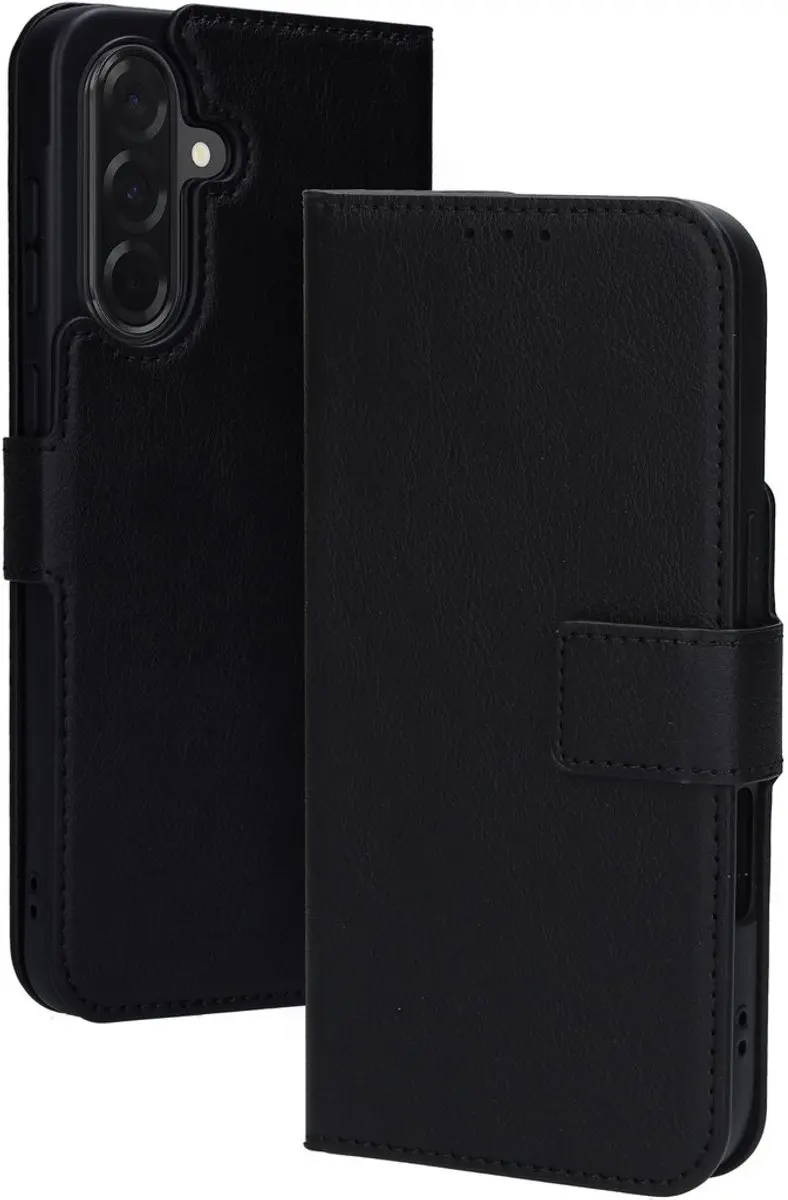 Mobiparts MP-128748 Hoesje Samsung Galaxy A36 - Wallet - Eco Leer - Zwart