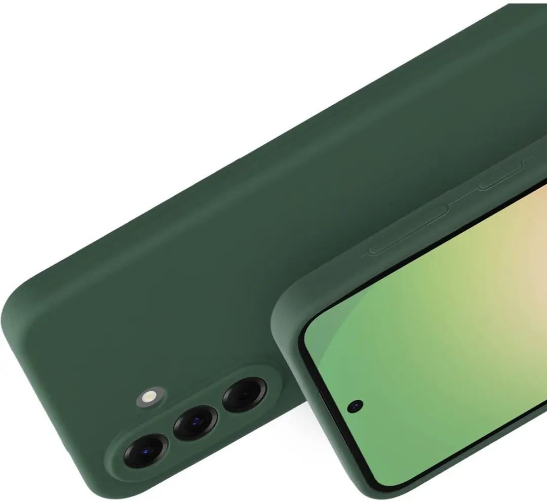 Mobiparts Hoesje Samsung Galaxy A56 - Siliconen Groen - MP-128774