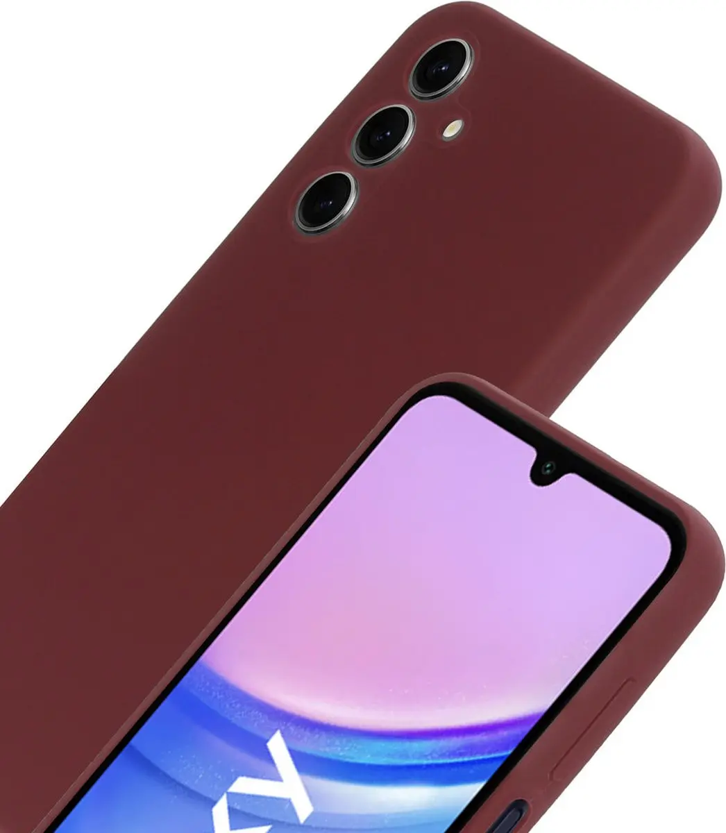 Mobiparts Hoesje Samsung Galaxy A15 MP-125649 - Paars/Rood
