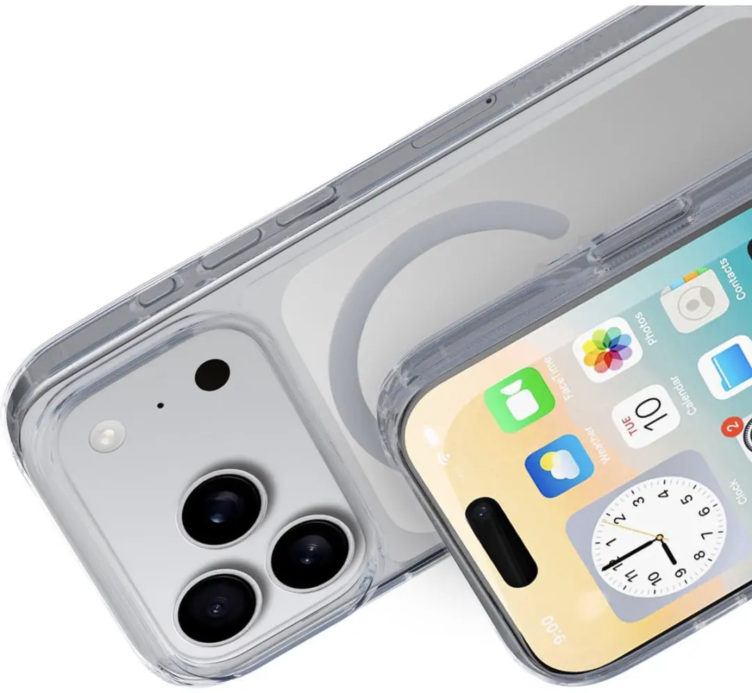 Mobiparts MP-130094 Hoesje iPhone 17 Pro - MagSafe - Transparant