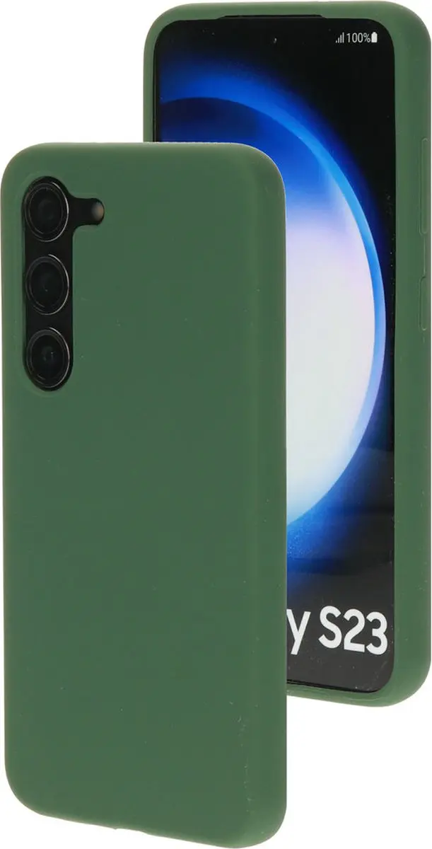 Mobiparts Hoesje Samsung Galaxy S23 - Groen - MP-124136