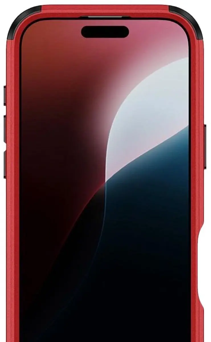 MobiQ Layered Armor Hoesje iPhone 17 Air - Rood - 46-01302