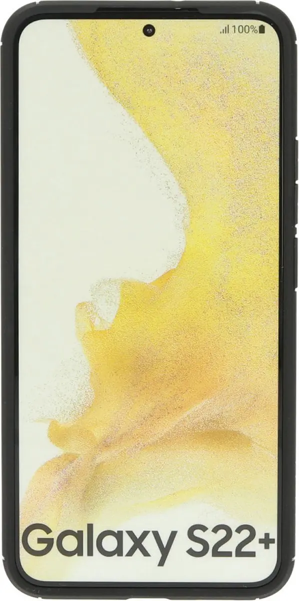 Mobiparts Rugged Clear Case MP-121610 - Samsung Galaxy S22 Plus - Zwart/Transparant