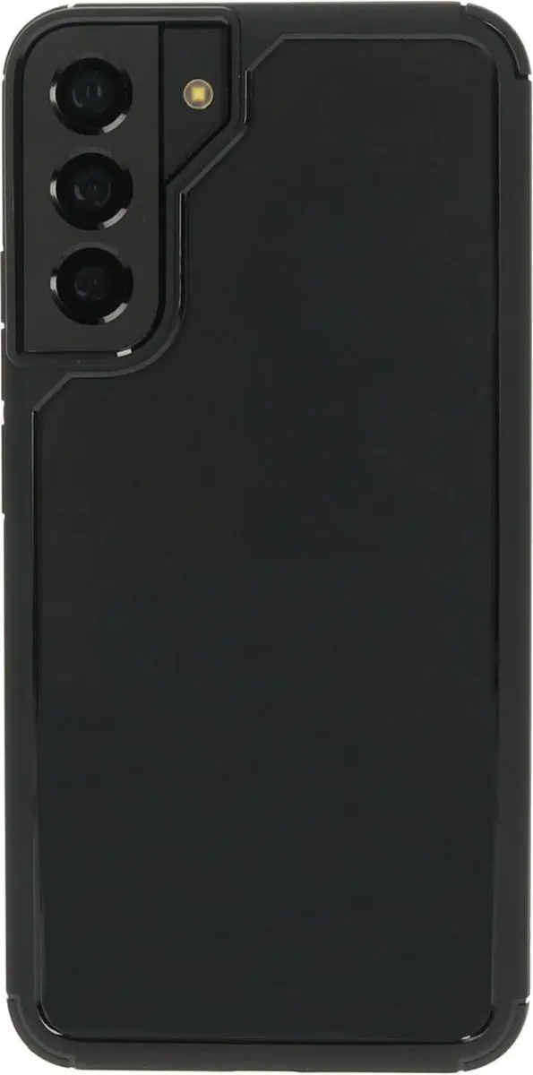 Mobiparts Rugged Clear Case MP-121610 - Samsung Galaxy S22 Plus - Zwart/Transparant