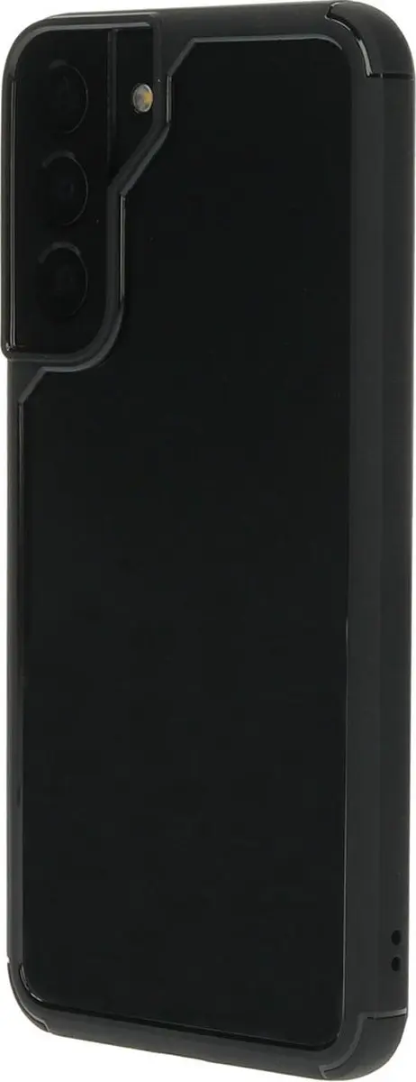 Mobiparts Rugged Clear Case MP-121610 - Samsung Galaxy S22 Plus - Zwart/Transparant
