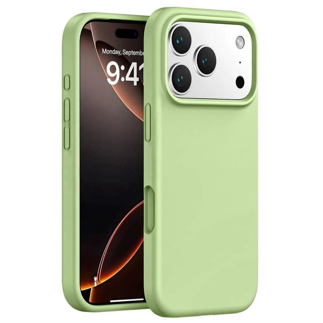 MobiQ Liquid Siliconen Hoesje iPhone 17 Pro Max 46-01437