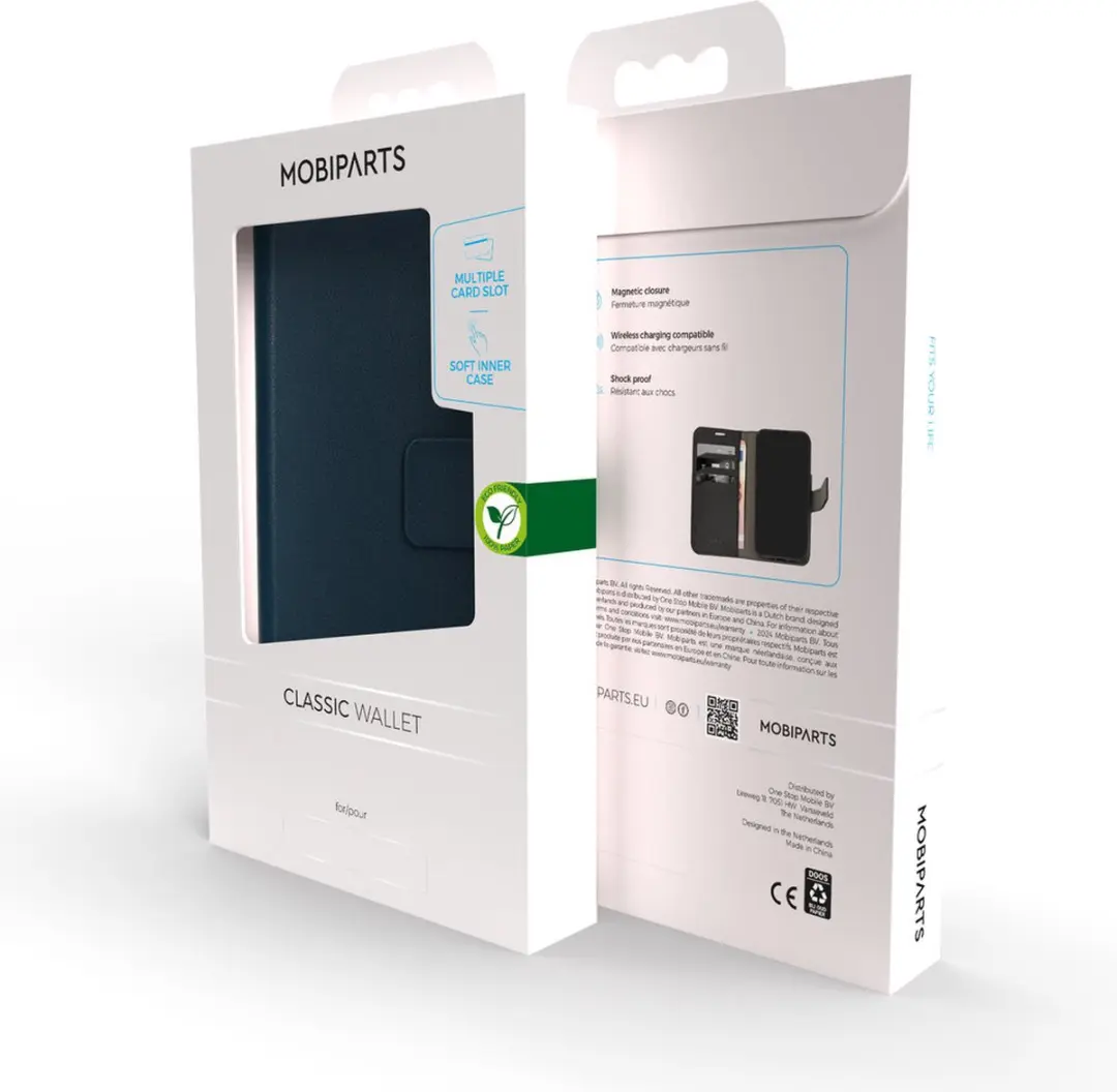 Mobiparts Classic Wallet Hoesje iPhone 11 Pro - Blauw - MP-5002745