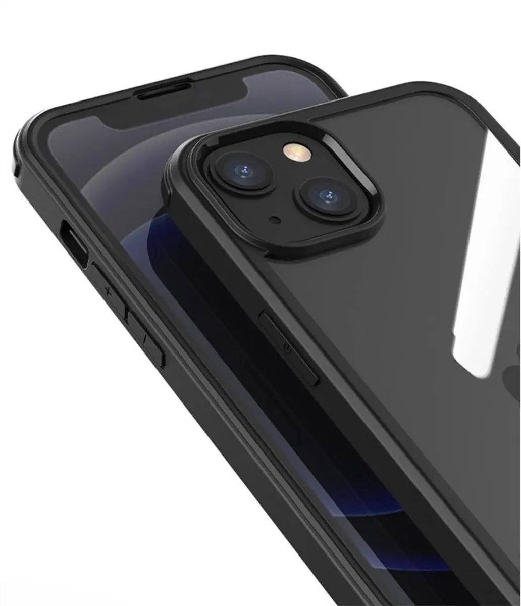 MobiQ Rugged 360 iPhone 15 Pro Max Hoesje - Rood