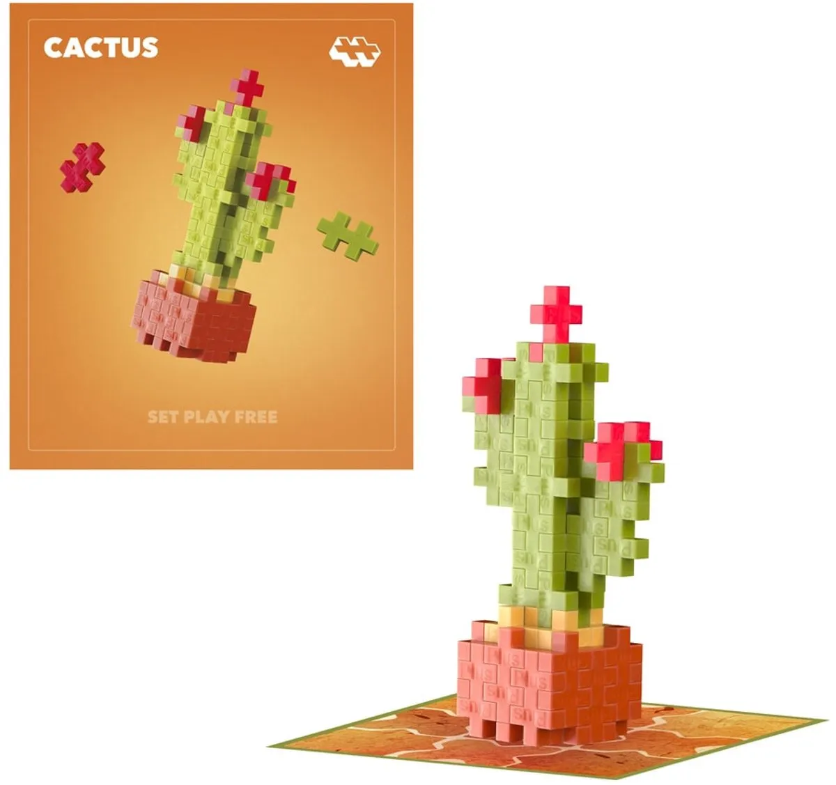 Plus-Plus Plant Pack Cactus 4343 Bouwspeelgoed