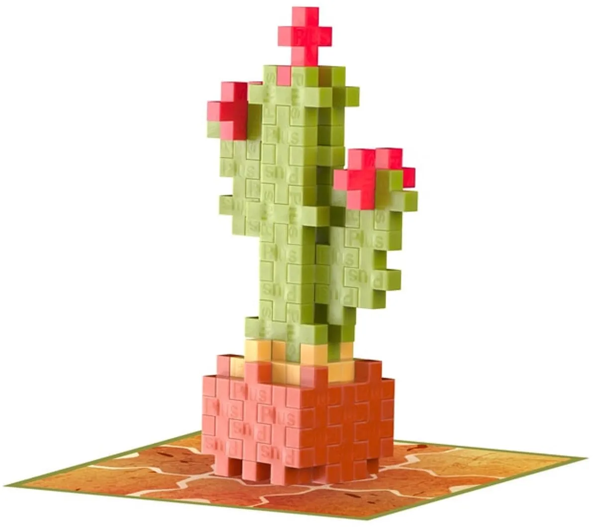 Plus-Plus Plant Pack Cactus 4343 Bouwspeelgoed - 50 Stuks