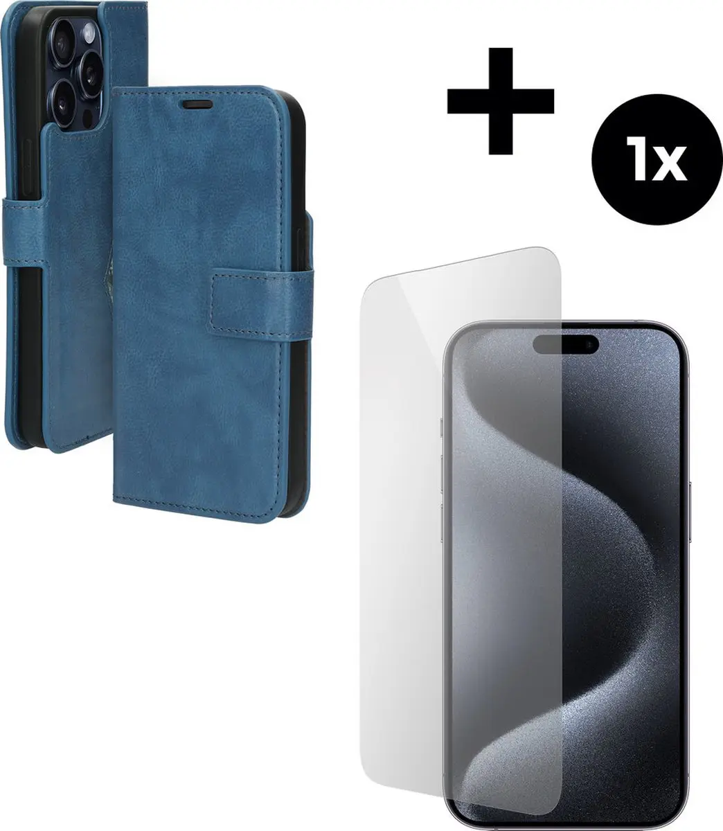 Mobiparts Classic Wallet Hoesje iPhone 15 Pro Max MP-5001821