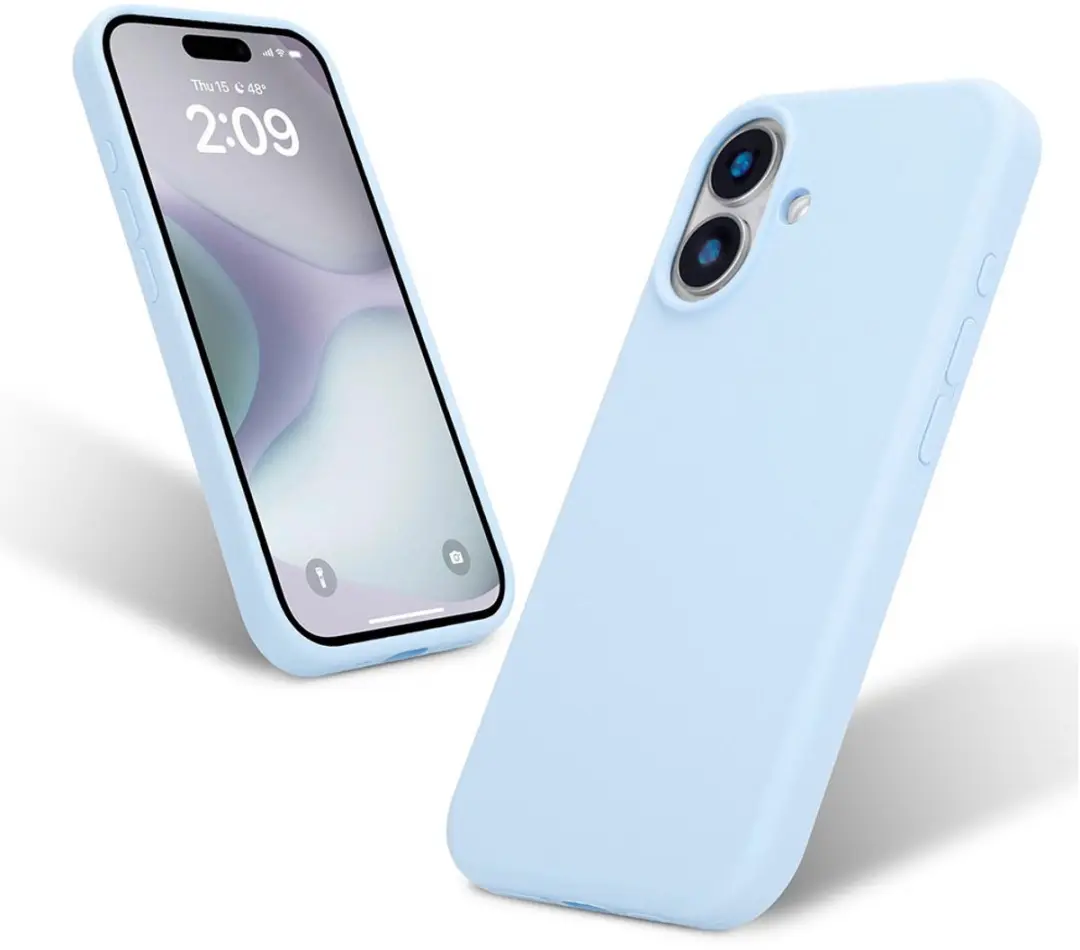 MobiQ Liquid Silicone Hoesje iPhone 16 Plus 46-00143